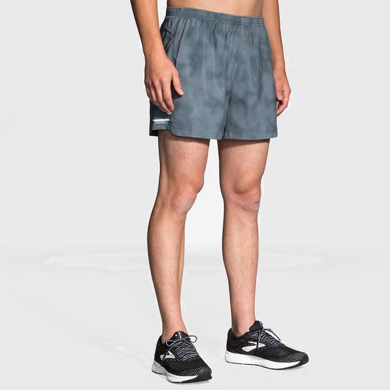 Brooks Sherpa 5 Löparshorts Herr 765043-CAT Grå